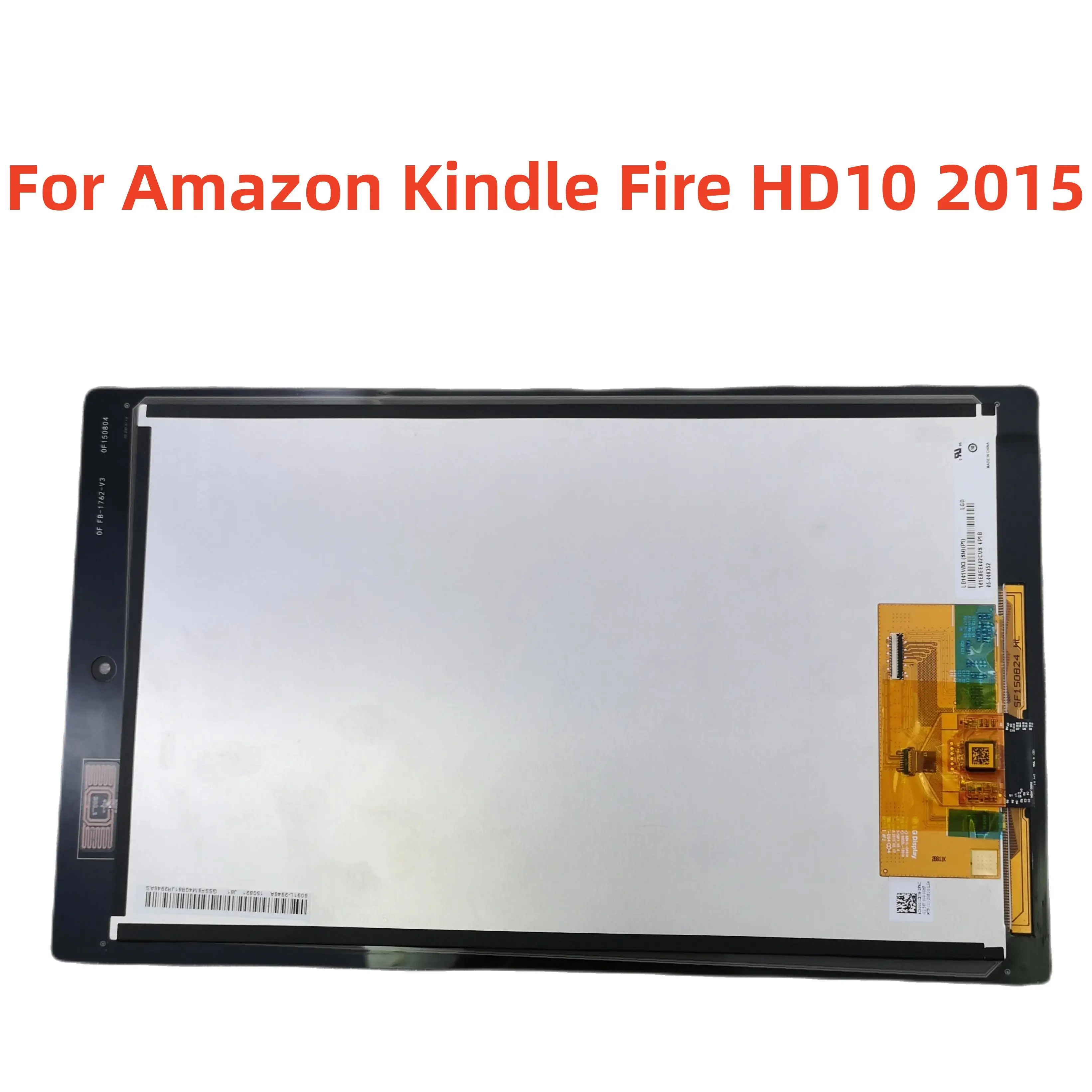 

10.1 inch Touch Screen Digitizer Sensor Glass LCD Display Monitor Assembly for Amazon Kindle fire HD 10 HD10 2015 SR87CV