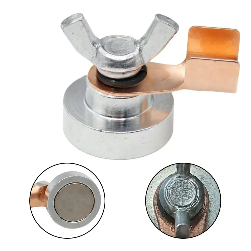 Magnetic Welding Grounding Clamp Magnetic Welding Support Ground Clamp Tool Support Fixture For Jobs 1pc