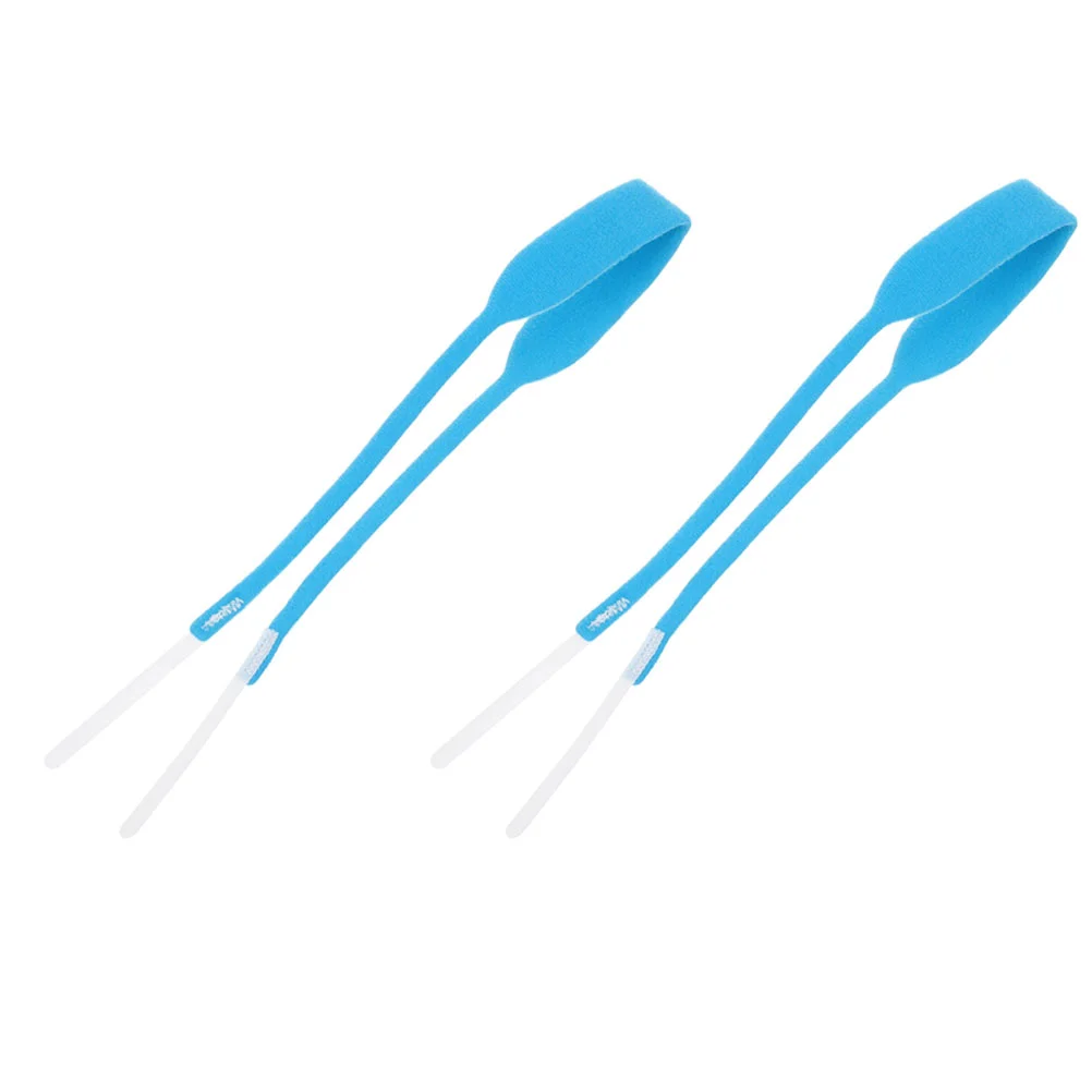 

2 Pcs Tracheostomy Fixation Breathable Fixator Nursing Supplies Sponge Holder Accessories Professional Band