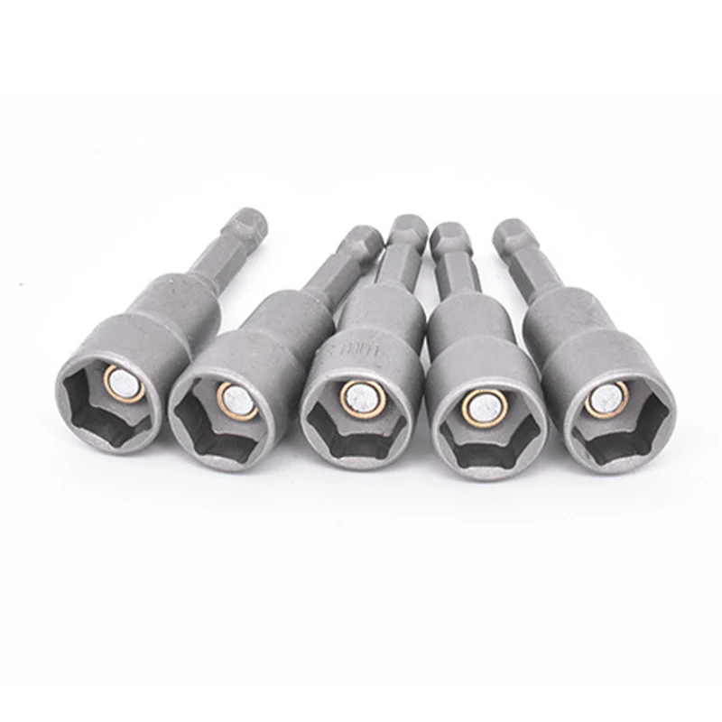 

6-19mm Strong Magnetic Electric Socket Hand Electric Drill Screwdriver Head Screwdriver Pneumatic Hexagonal Magnetic Socket Tool