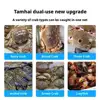 Automatic Opening Closing Fishing Trap Fishing Net Cage Net Steel Wire for Saltwater Seawater Outdoor Fishing Accessories 6