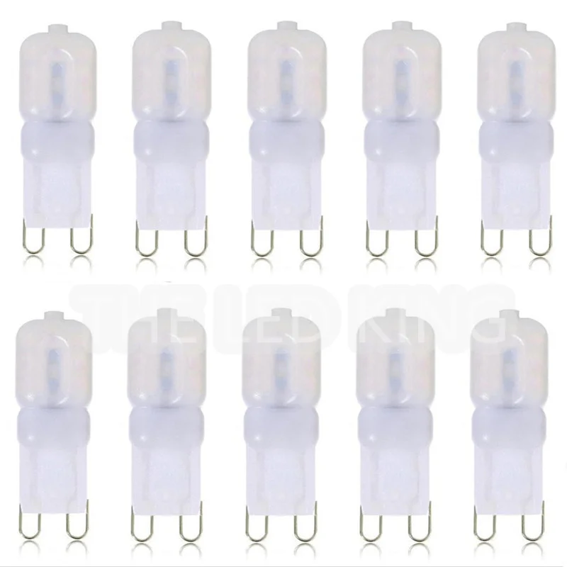 Description Picture 6 of item10X Dimmable G9 LED Light Bulbs 220V 110V Spotlights 2835 Bright Home Chandelier Lamps 9W 5W 7W Replace 30W 40W Halogen Ampoule