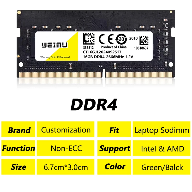 도매 10Pcs DDR4 4GB 8GB 16GB 노트북 Memoria Ram 2133 2400 2666 3200Mhz PC4 17000 19200 21300 Sodimm 노트북 메모리 RAM