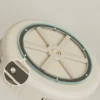 Creamy White Rotatable Round Tray Countertop Multi Purpose Storage Tray Rotating Storage Rack 3