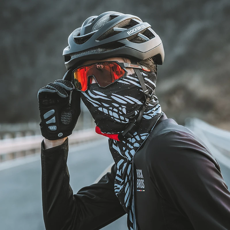 YANIKY Cagoule Respirante - Protection UV - Cagoule Pour Homme Et Femme - Pour Moto, Vélo, Cyclisme, Sports De Plein Air, Blanc., Taille Unique