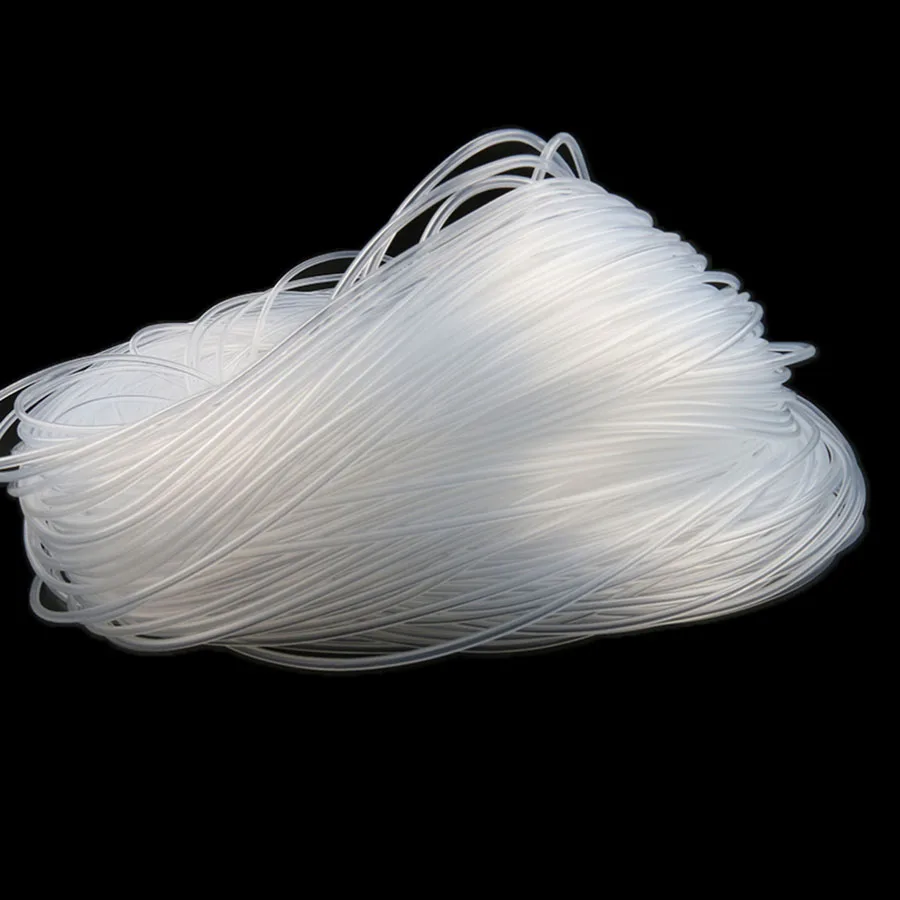 Food Grade Silica Capillary Transparent Silicone Hose ID 0.5-4mm / OD 1-8mm Flexible 5M