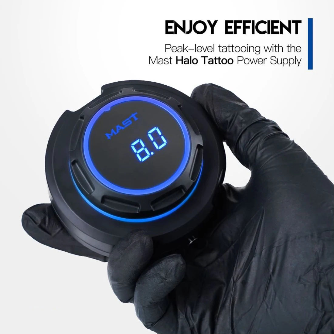 Tattoo Power Supply Mast OLED Display Screen Two Model Power Supply For Coil & Rotary Tattoo Machines Tattoo Supplies Accessories