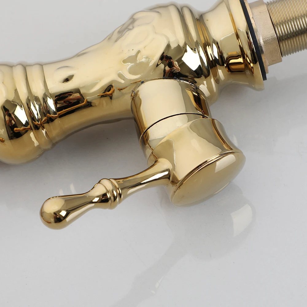 Torneira Cozinha Gourmet Brempo Dourado Polido