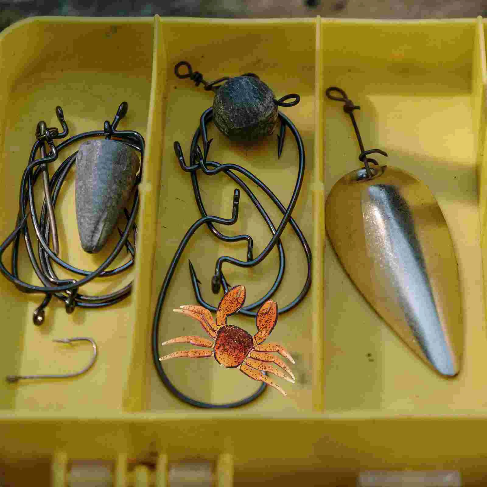 Leurre De Pêche Appât Crabe Réaliste - Avec Hameçon Intégré - Pour Bar, Perche, Truite - Eau Douce/salée