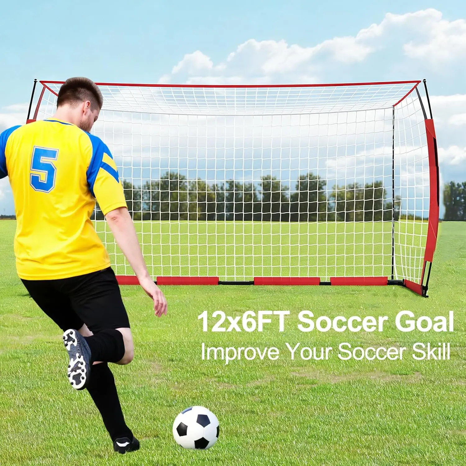 Heavy Duty Soccer Goal 1