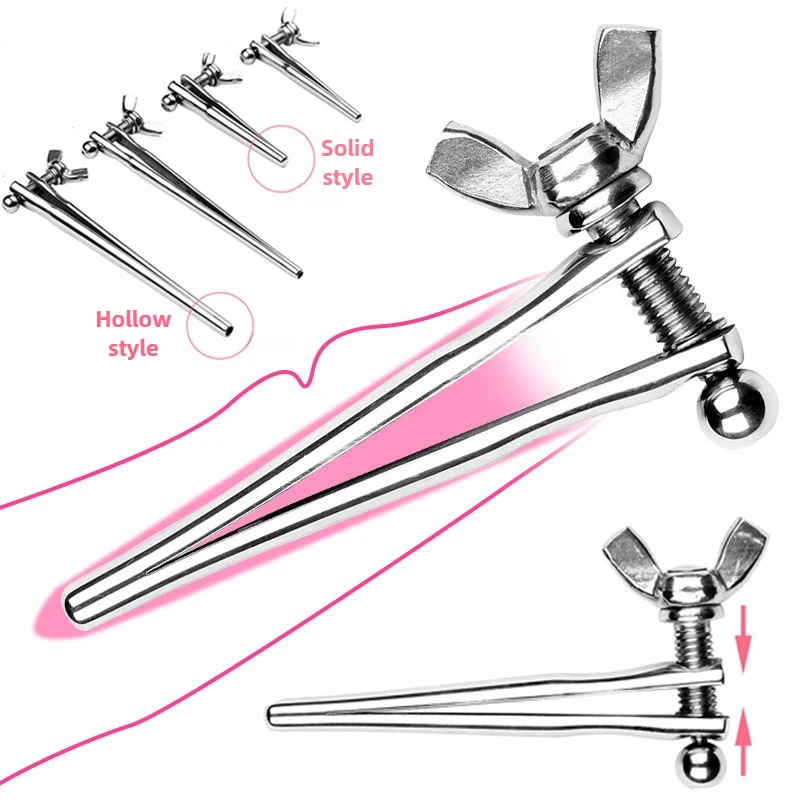 Adjustable Size Urethral Dilator BDSM Toys Penis Plug Insert Sounding Rods Urethra Plug Sex Toys Men Masturbation Goods urethral dilator,silicone urethral dilator