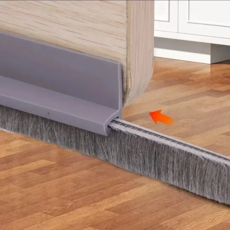 Self-Adhesive Door Bottom Sealing Strip - Wind, Insect, and Sound Barrier Tape