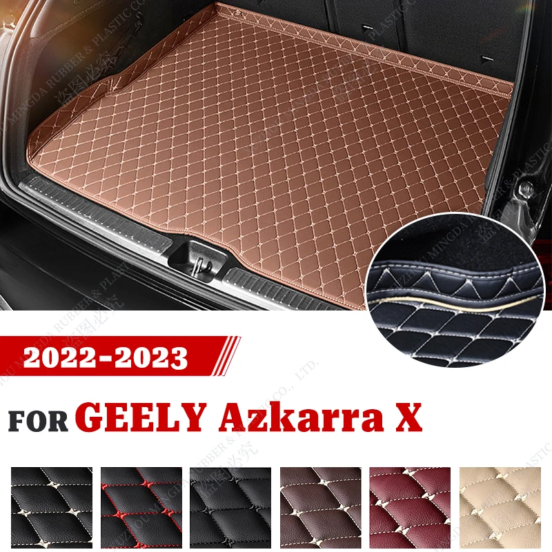 

3D Surrounding Design Waterproof Car Trunk Mat For GEELY Azkarra X 2022 2023 Custom Car Accessories