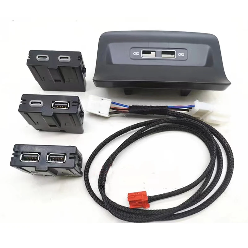 Presa USB Ricarica Posteriore Per Skoda KODIAQ E KAROQ 2017+ – Tipo C + USB – Ricambio Originale 5QD035726L - 3