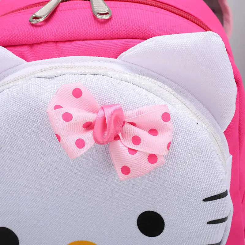 Cartoon Hello Kitty Bag Kindergarten Boys and Girls Baby's School Bag Hello Kitty Cute Cartoon Bag