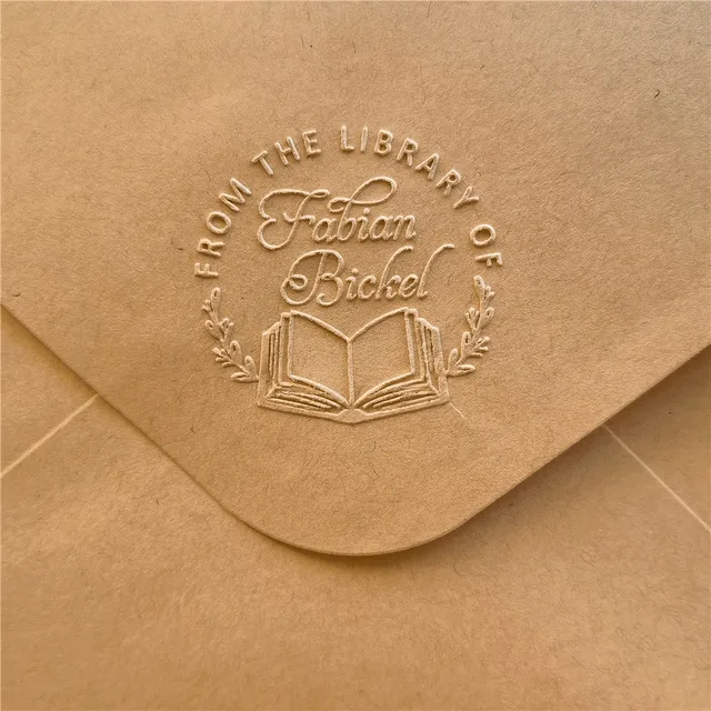 クユラさま⑥英国製アンティークエンボッサー☆スタンプ☆ラベル カード文房具 クユラさま⑥英国製アンティークエンボッサー☆スタンプ☆ラベル