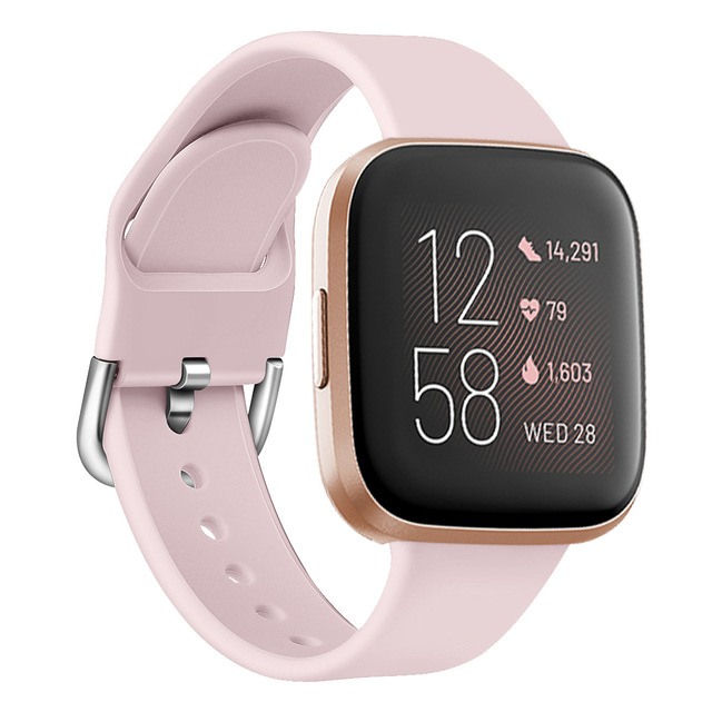 band For Original Fitbit Versa 2 strap Soft Silicone Waterproof Wrist Accessories Replacement correa For Fitbit Versa 2
