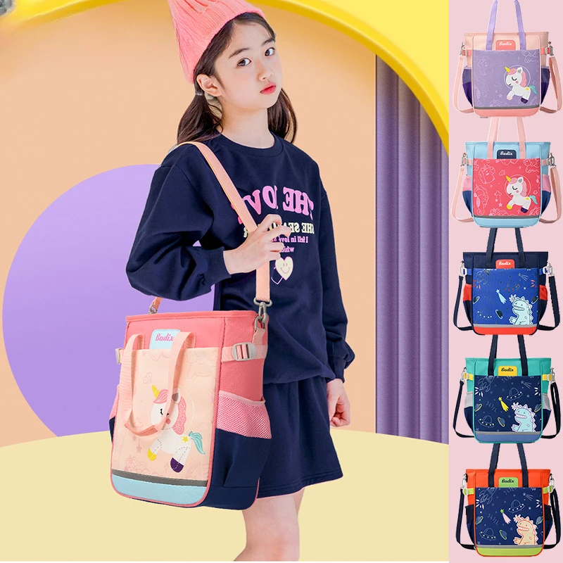 

Schoolbag for Primary School Students Lightweight Boys and Girls Shoulder-carrying Remedial Bag Waterproof Backpack