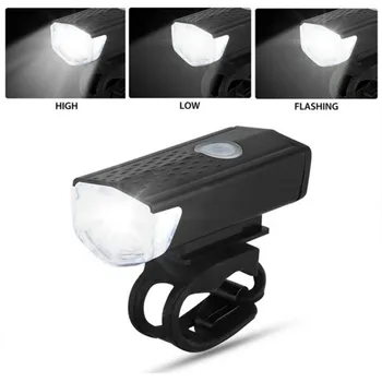 LED Bicycle Headlights Red Taillight Bike Lights Front Light, Easy To Install Bicycle Flashlight Lamp ZXD02