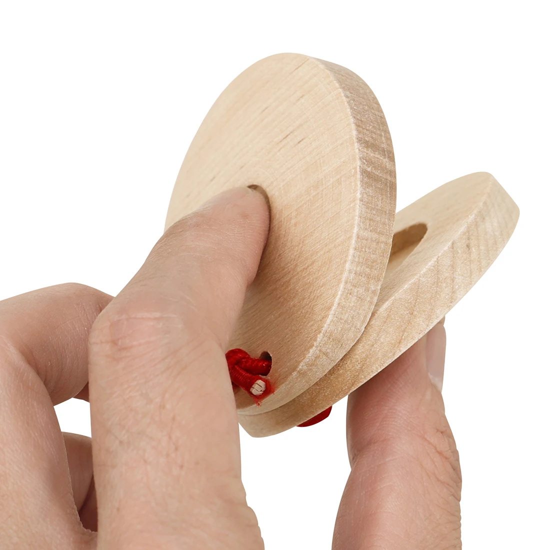 SLADE Children Music Enlightenment Orff Wooden Soundboard Wooden Castanets Rhythm Castanets for Kid Early Music Educational Gift