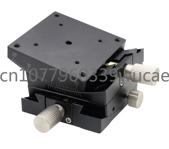 

Xy Axis Precision Manual Sliding Table Horizontal Angular Instrument Positive and Negative Fine Tuning Displacement Radian