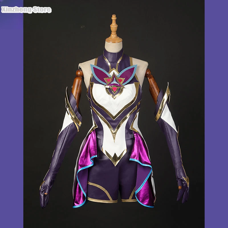

Game LOL Star Guardian Akali Cosplay Costume Women Sexy Set Cosplay Outfit Fullsets Christmas New Year Carnival Party Cos