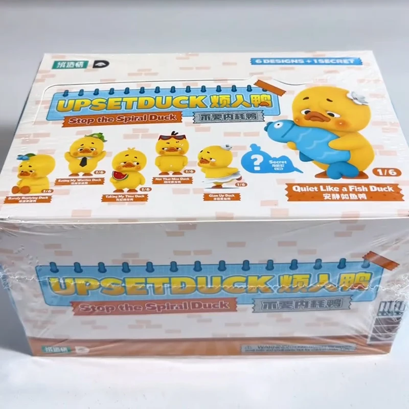 Upsetduck Stop The Spiral Duck Series Blind Box Toy Mini Upset