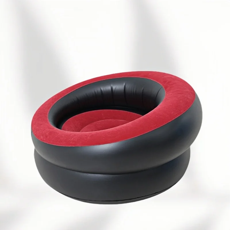 Home Portable Foldable Lightweight Luxury Plush Cushion Round Stool Sofa, Lazy Leisure Inflatable Sofa Chair/Reading Sofa Home Portable Foldable Lightweight Luxury Plush Cushion Round Stool Sofa, Lazy Leisure Inflatable Sofa Chair/Reading Sofa