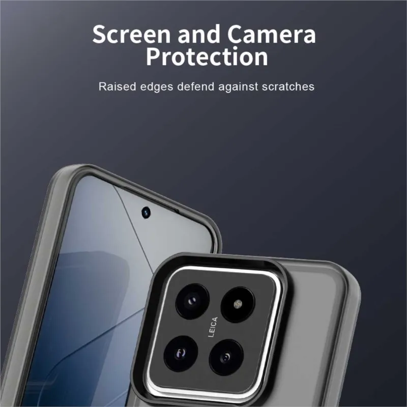 Luxury Matte Transparent Magnetic Phone Case - Shockproof and Wireless Charging Compatible