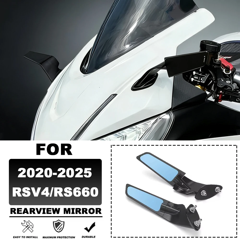 RSV4 Rearview Mirror For Aprilia RSV4 RS660 Stealth Sport Winglet ...