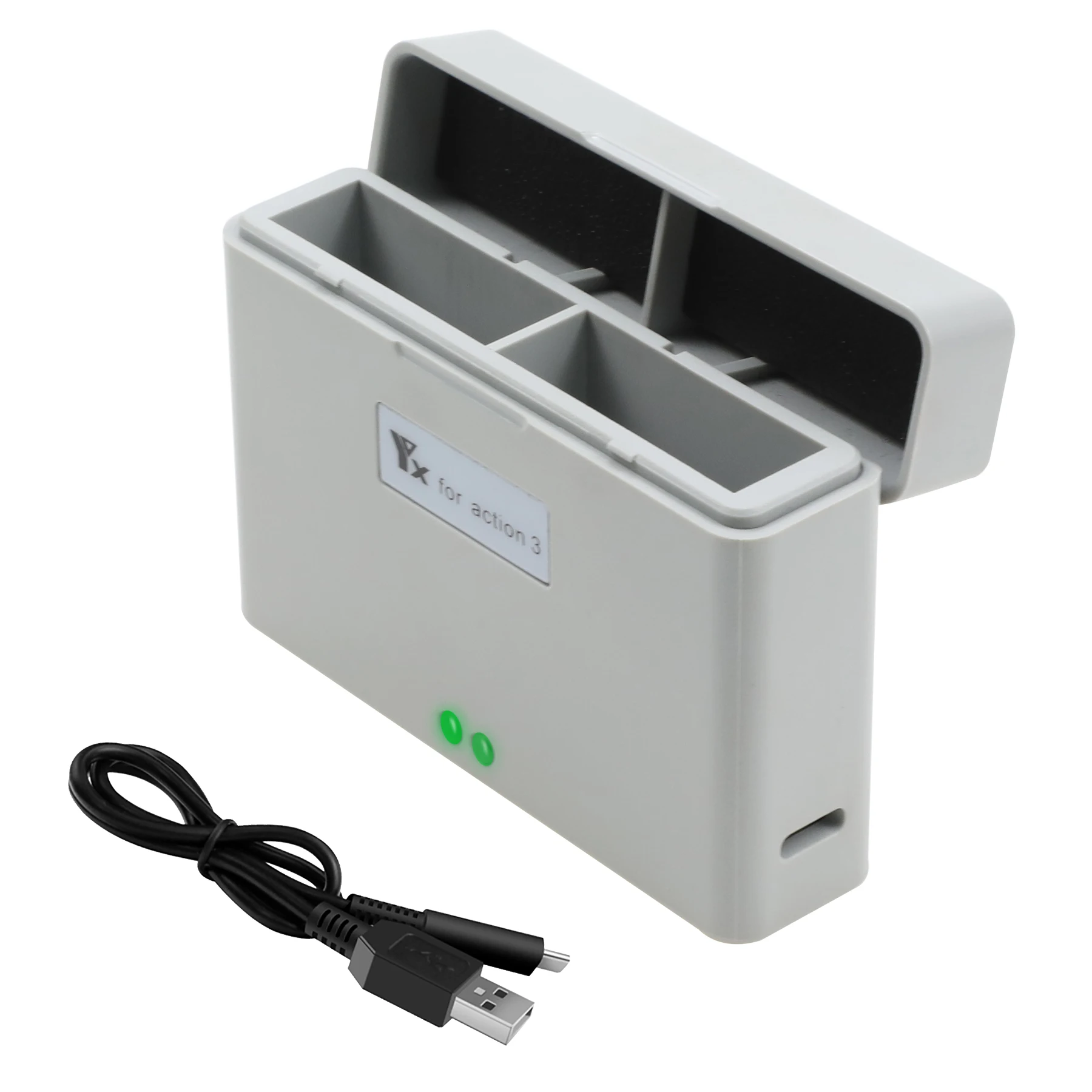 

​ For DJI Action 3 Charger Charger Butler Action 3 Charger Box Accessories