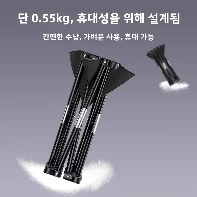 초경량 휴대용 접이식 의자 캠핑 야외 어린이용 무시트 낚시용 소형 스툴 컴팩트 여행용품 로우백 디자인