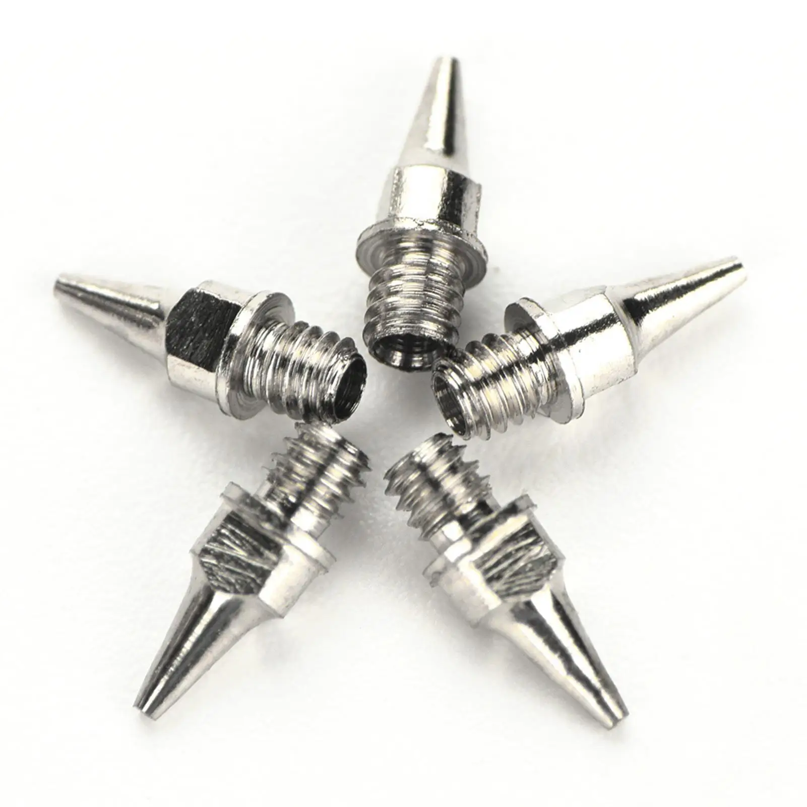 5pcs Airbrush Nozzles 0.2/0.3/0.5mm for Painting & Tattoos-Fluid Grips Temporary Tattoo Tools