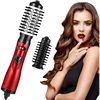 3 in 1 Rotating Hair Dryer Electric Comb Hair Straightener Brush Dryer Brush Hot Air Comb Negative Ion Hair Styler Comb 1