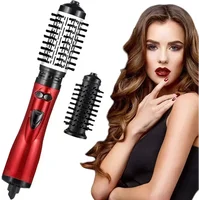 3 in 1 Rotating Hair Dryer Electric Comb Hair Straightener Brush Dryer Brush Hot Air Comb Negative Ion Hair Styler Comb 1