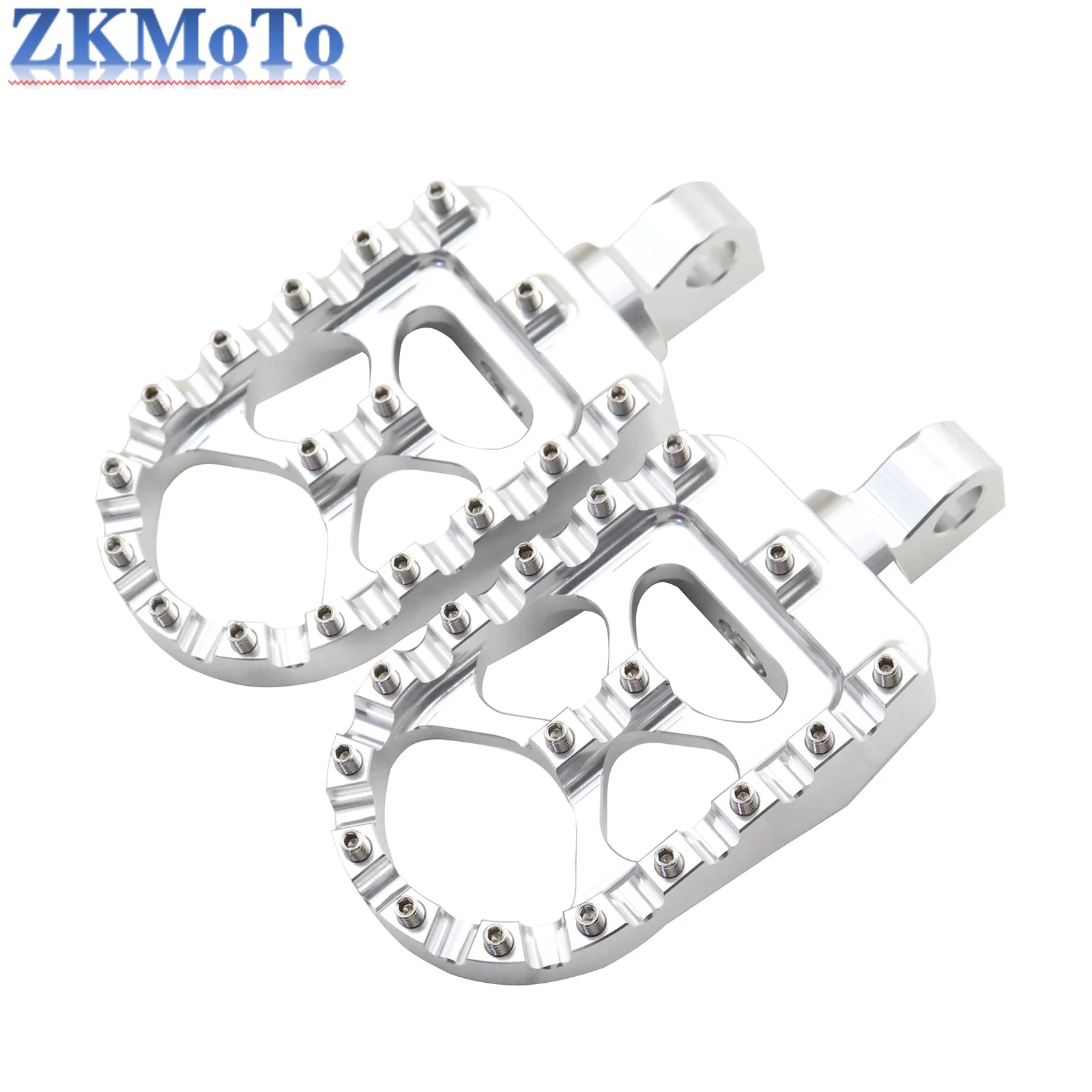 Motorcycle Footrests CNC 360&deg; Roating Foot Pegs For Harley Dyna Fat Bob Softail Sportster 883 1200 Street Bob FXDB