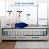 King Mattress, King Mattress in a Box, 12 Inch Hybrid Mattress King, Medium Firm,Pocket Innerspring for Motion Isolation,Comfort 4