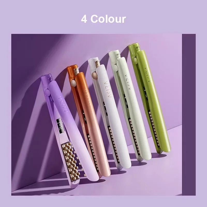 Ceramic Volumizing Hair Iron Negative ion Fluffy Corn Iron Curler Corrugated Hair Crimper Flat Iron