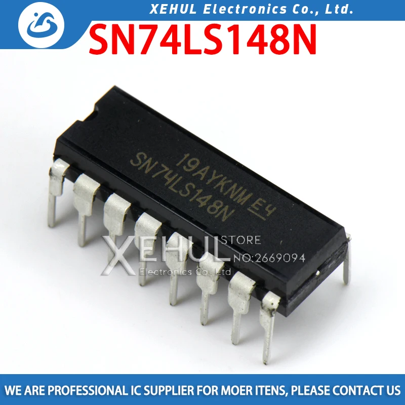 

5pcs /10pcs /50pcs /100pcs SN74LS148N 74LS148N 74LS148 DIP16 SN74LS148AN HD74LS148P 74LS148P new and original IC