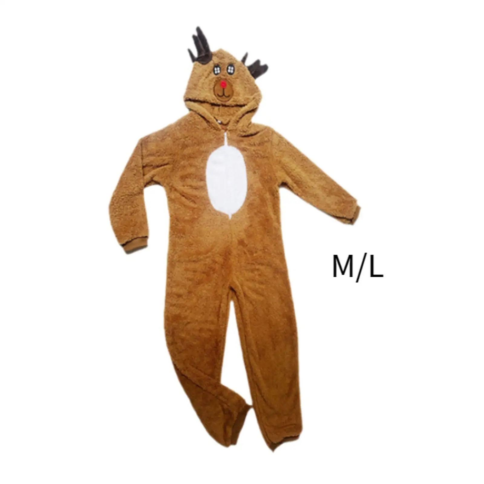 Adults Onesie Pajamas Long Sleeve Party Christmas Costume for Men Women Homewear