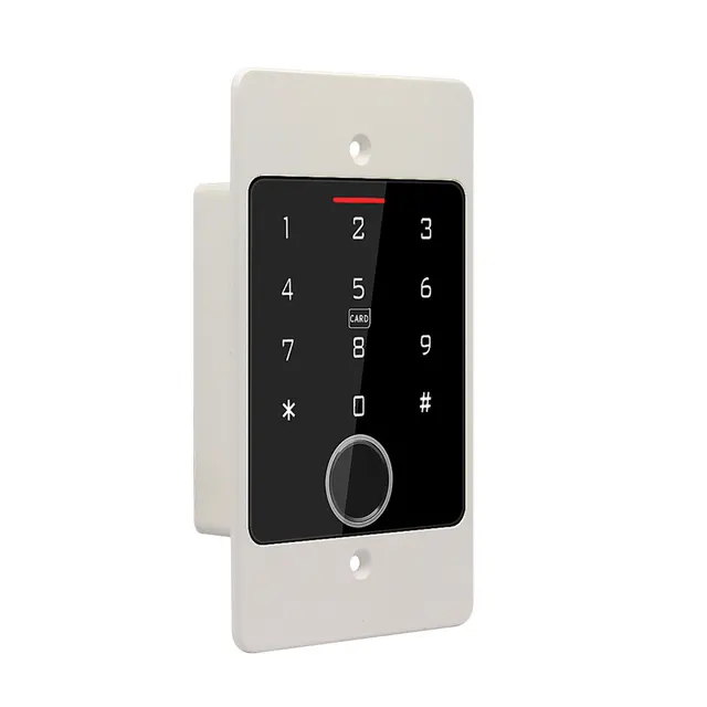WiFi Tuya Smart Door Lock Keyboard RFID Access Controller Waterproof Metal Keypad Concealed Pit mounted Biometric Access Control 6
