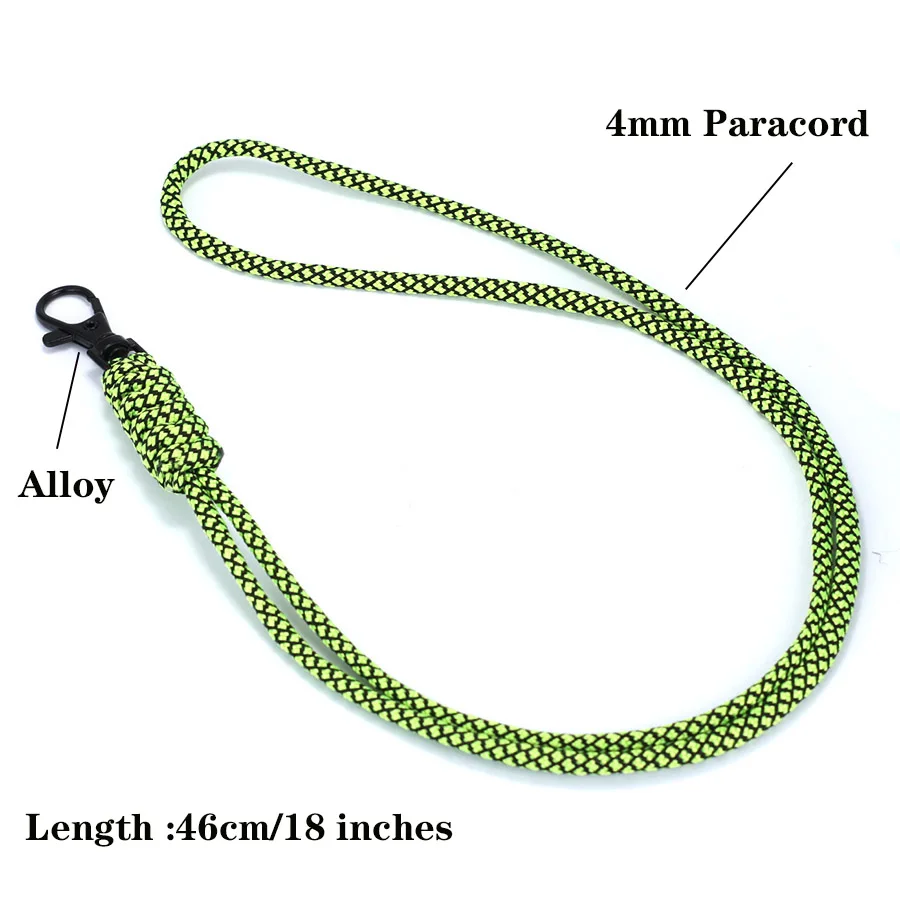 Paracord Keychain Lanyard for Mobile Phone and Student Card