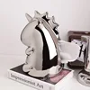 Creative INS Unicorn Ceramic Tissue Box Light Luxury Home Living Room Decoration Drawout Paper Box 2