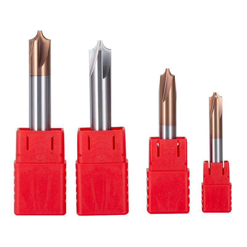 Carbide Radius Corner Rounding Cutter End Mill CNC Tool R0.5 R1 R2 R3