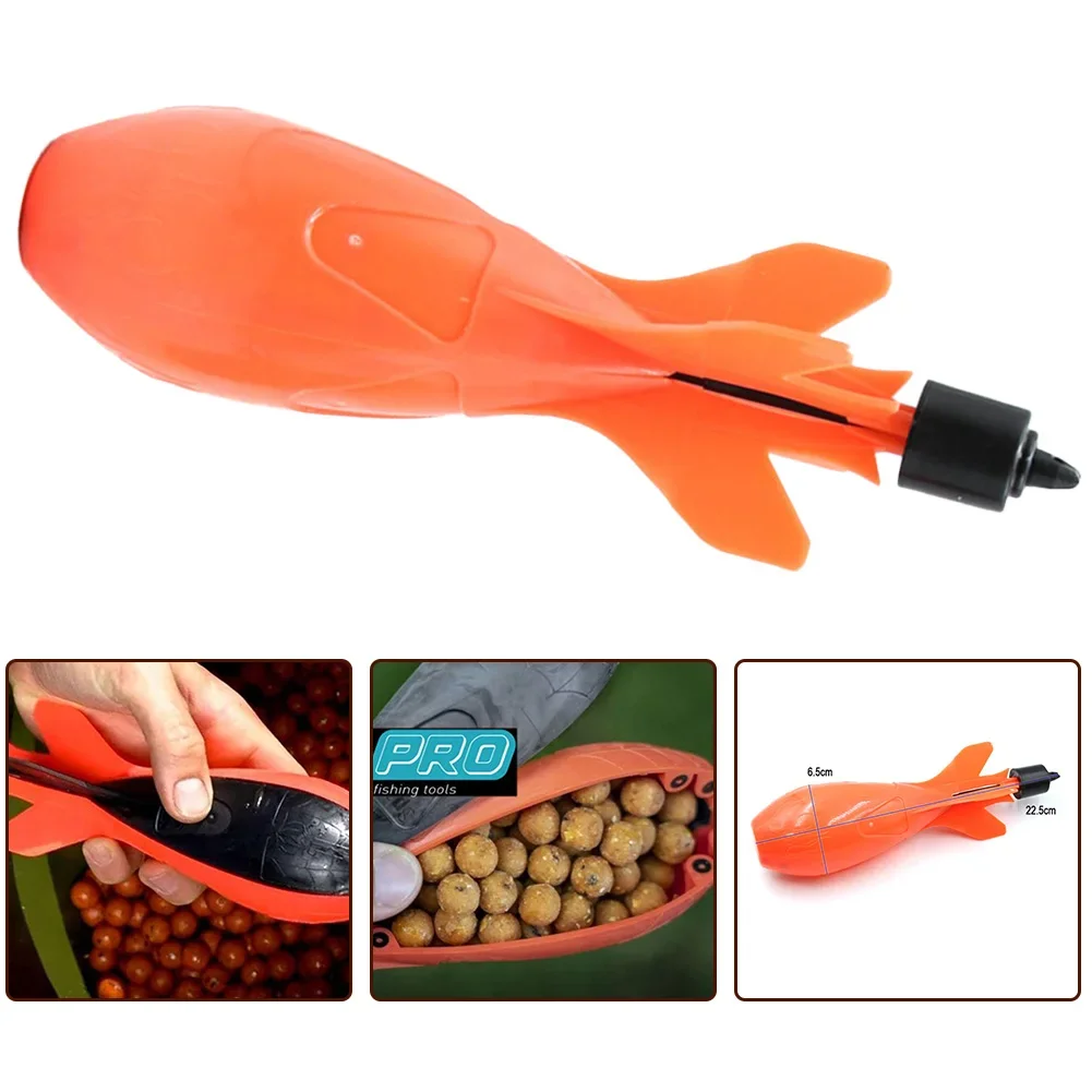 Carp Fishing Rocket Feeder Spod Bomb Float Lure Bait Holder Spomb ...