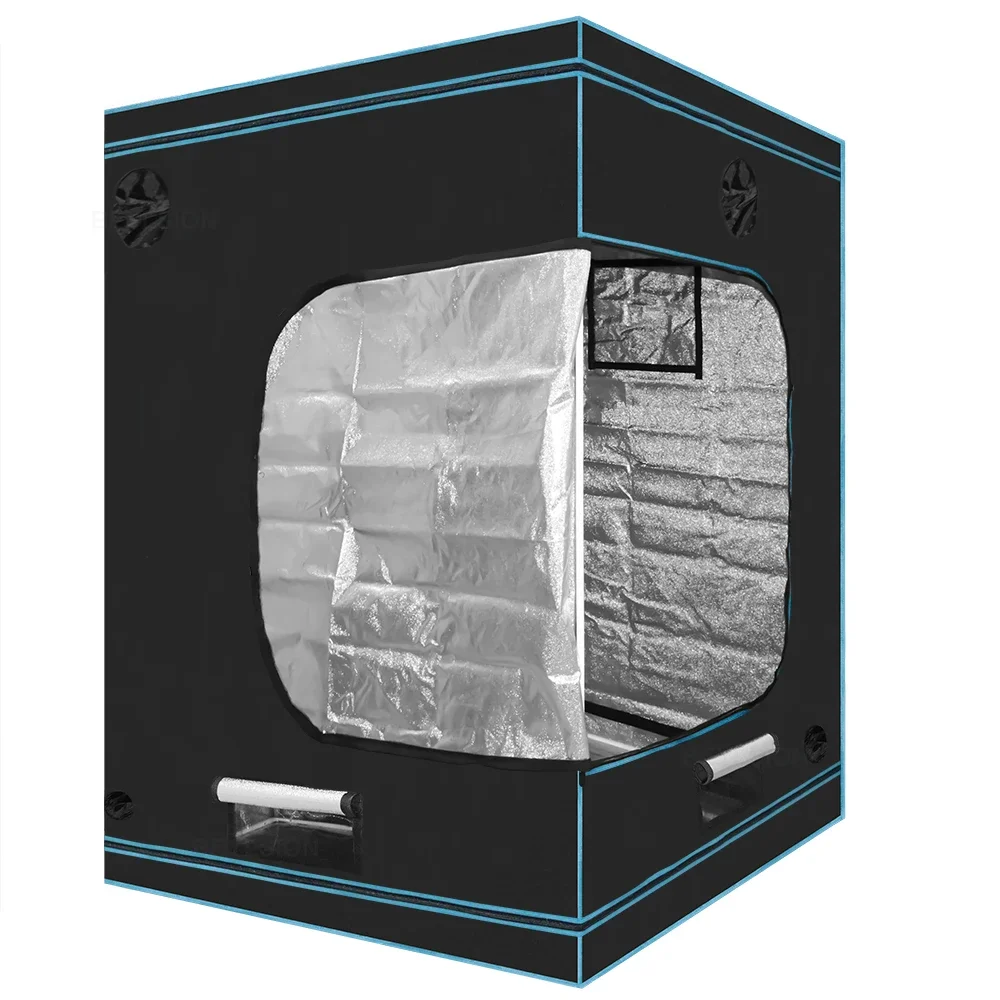 BEYLSION Mental Fabric Plant Grow Box Tent 600D Growing Tent Dark Room +Watch Window For Green House Plants Flower Hydroponic 2
