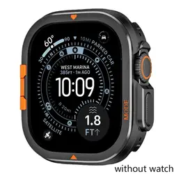 Custodia protettiva in lega metallica elegante per Apple Watch - Cover in alluminio e telaio bumper resistente