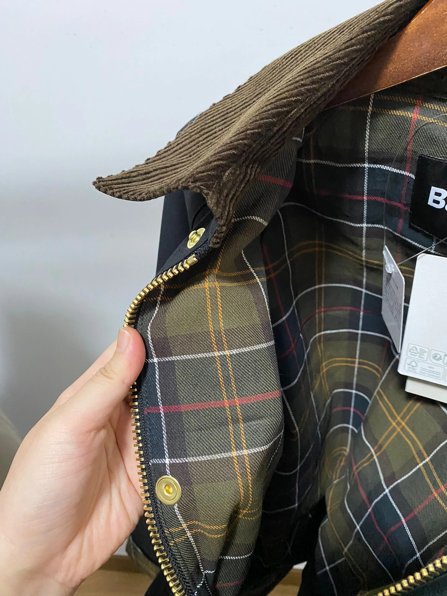 【着用5回未満】Barbour SL BORDER PLAIN LINING Barbour バブアー BORDER SL ボーダー フィールドジャケット