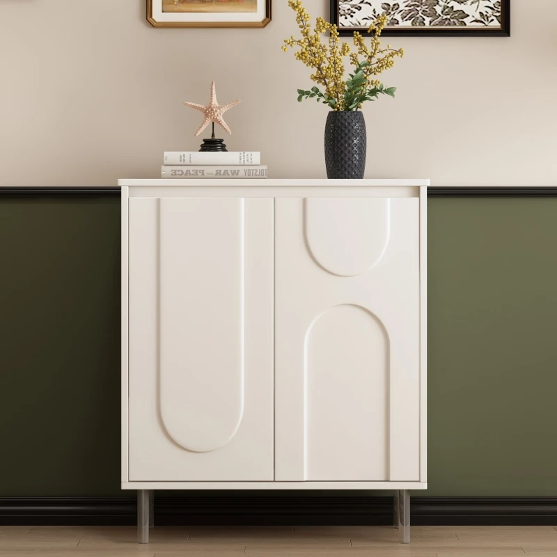 

Wooden White Shoe Cabinet Modern Storage Space Saving Corner Shoe Cabinet Designer Meuble Chausssure Rangement Home Furniture