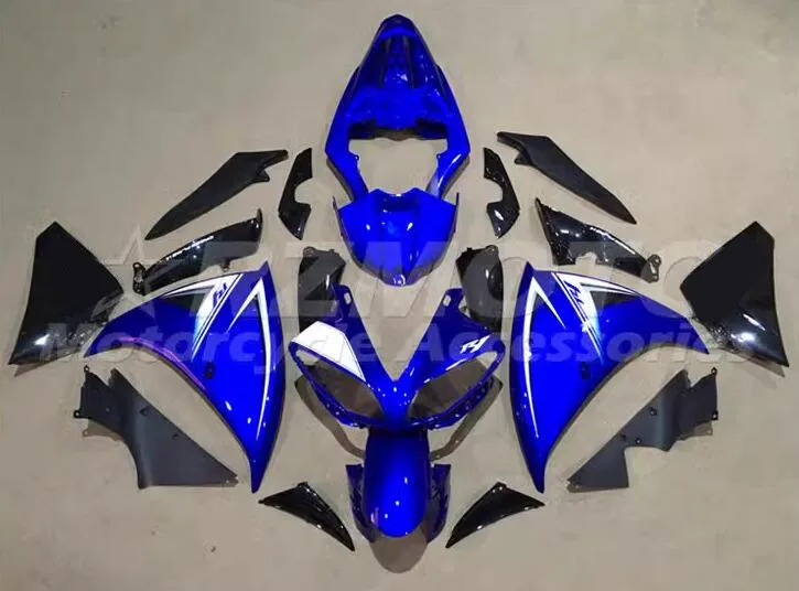 

New ABS Motorcycle Fairings Kit Fit For YAMAHA R1 2009 2010 2011 09 10 11 Bodywork Set Custom Black Blue